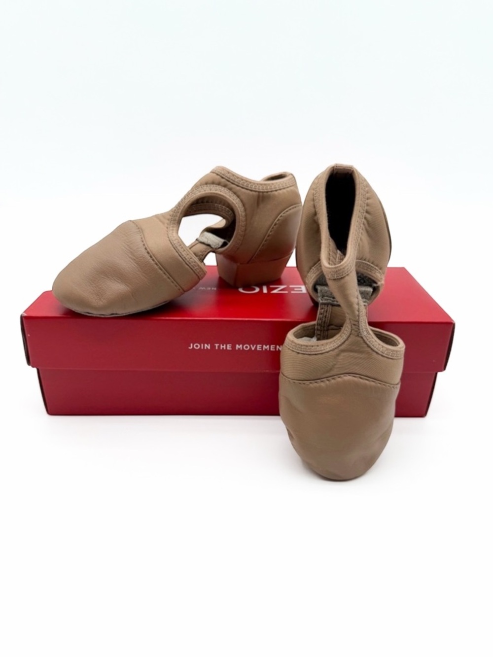 Capezio Pedini Femme PP323C Jazz Dance Shoes Caramel Little Girl 1.5 NEW